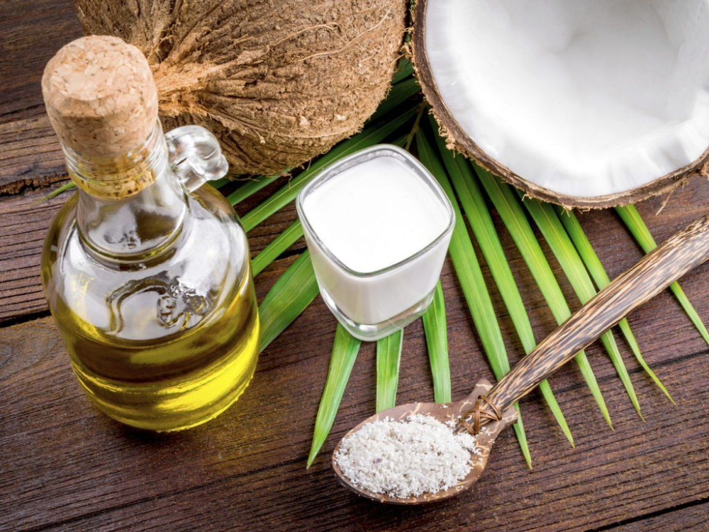 Đồ uống kết hợp với dầu dừa